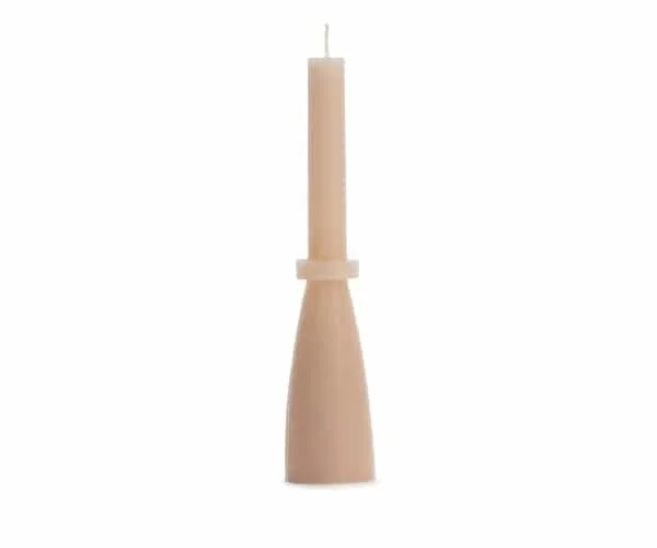Rustik Lys sculpture kaars skin