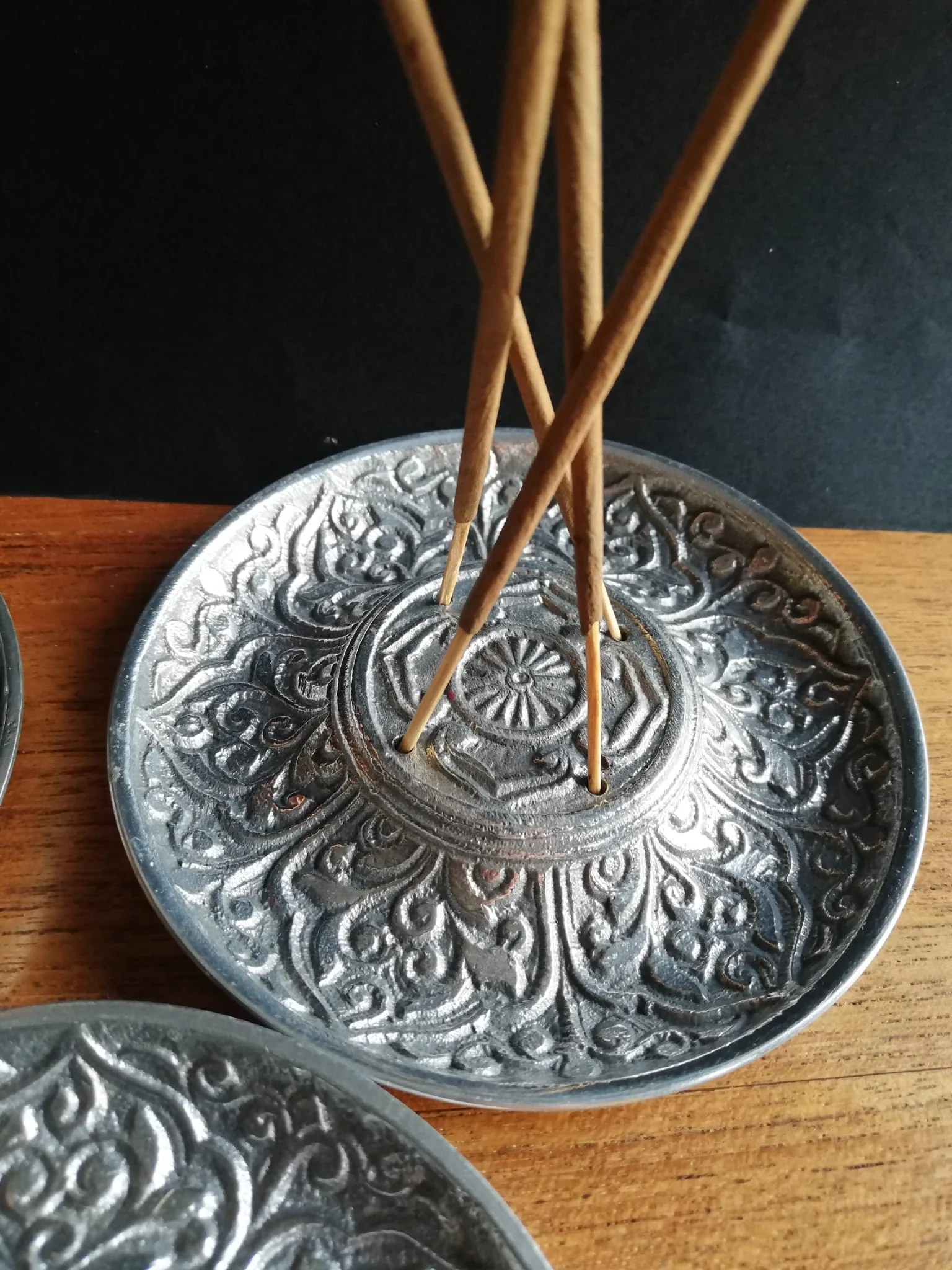 Wierookhouder zilver