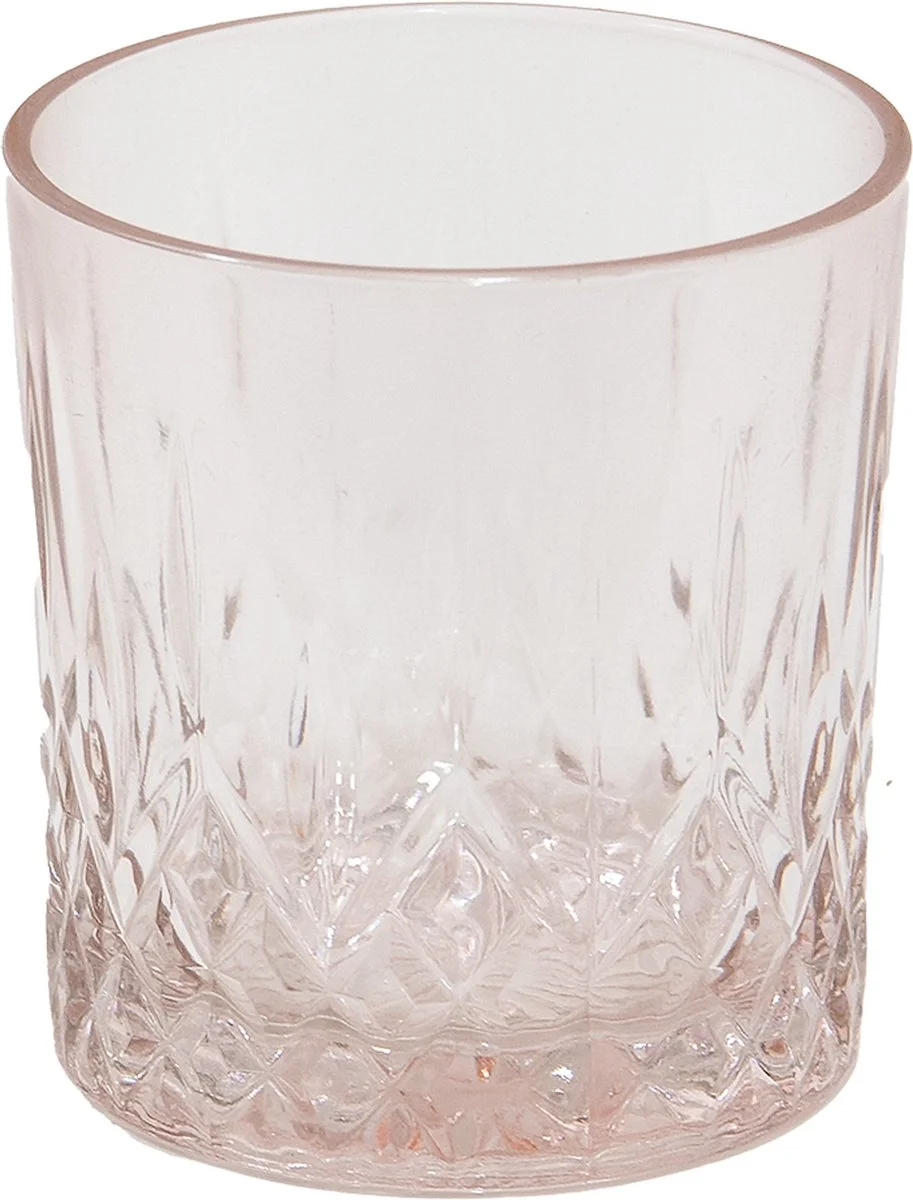 Waterglas roze