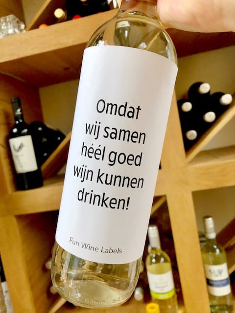 Wijnetiket 