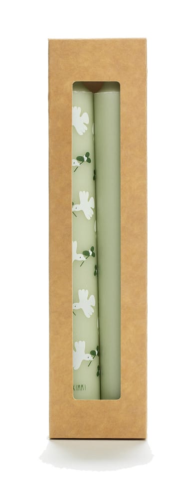 Kaars dove Dusty Green