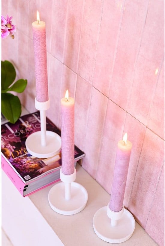 kaars-roze-xl