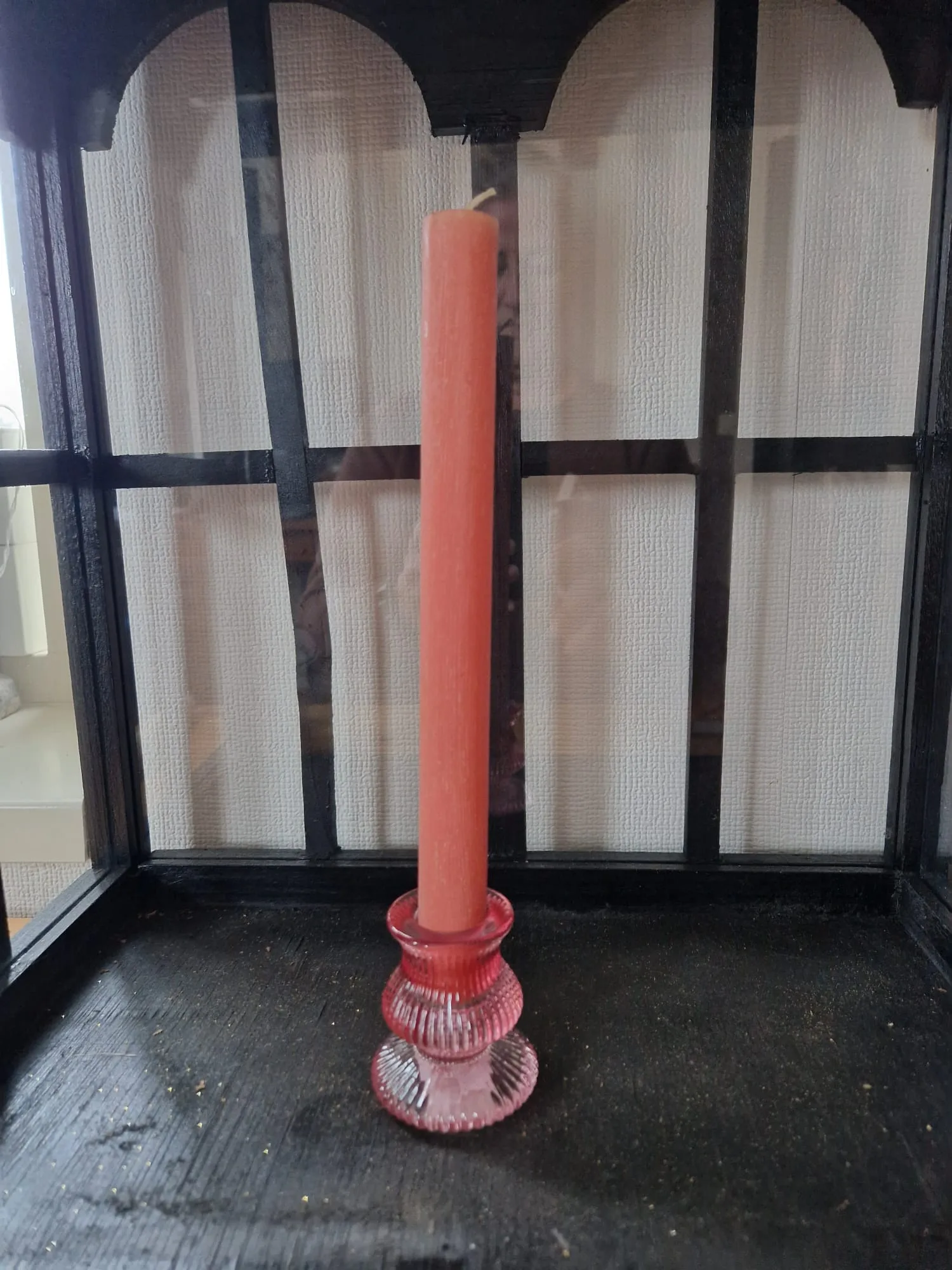 Kandelaar roze 6.1